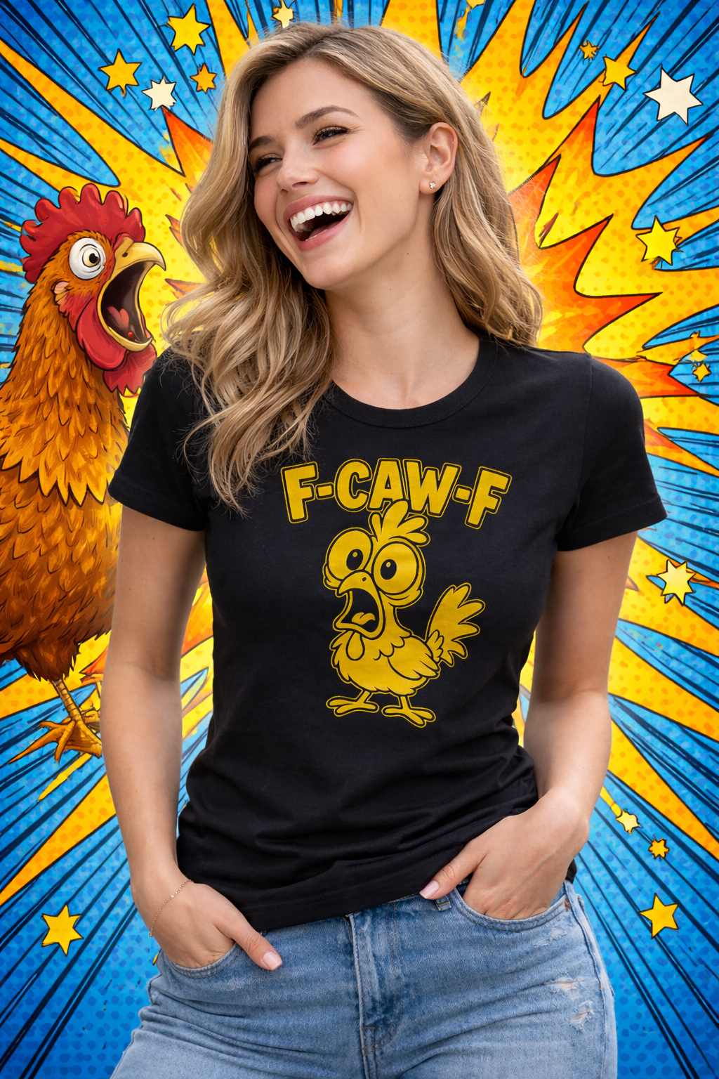 F-Caw-F - Ladies T-Shirt